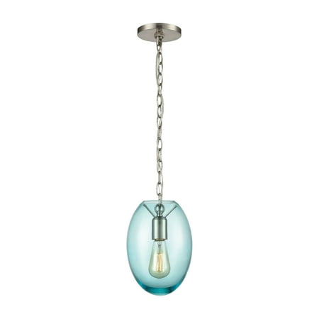 

Elk Home 7-Inch Wide Ellipsa Pendant Contemporary Satin Nickel