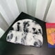 thumbnail image 4 of Gorros de lana para hombres y mujeres, gorros gruesos de invierno, medias cálidas, gorro cálido con estampado tie-dye degradado, gorro de lana, 4 of 5