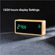 thumbnail image 3 of Matsuzay Reloj despertador LED Digital de con temperatura, humedad, Control de voz, reloj, habitación, decoración electrónica de escritorio Decoración del hogar No.1 Matsuzay HA039922-01, 3 of 6