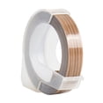 thumbnail image 1 of 3D Embossing Label Tape Refill for DYMO 12965 1610 Label Maker with 3/8 Inch * 9.8 feet, 1 Roll Wood, 1 of 7