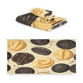 thumbnail image 2 of WOBOGO Oreo Cookies Ultra Soft 3 Pack Cotton Towel Set Includes 60 x 30in Bath Towel 28 x 16in Face Towel and 13 x 13in Small Square Towel for Everyday Use Lightweight and Compact, 2 of 8