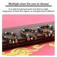 thumbnail image 4 of Pulsera de vidrio coloreado, pulsera de animal dorado que traga cinabrio, cuentas de Buda para hombres y mujeres, 4 of 5