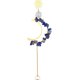 thumbnail image 2 of Crystal Windchime Dream Catchers Moon Flower Chandelier Decor (Azul Oscuro), 2 of 4