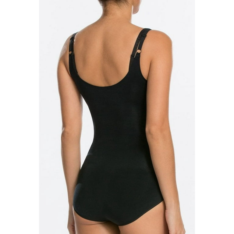 Spanx OnCore Open-Bust Panty Bodysuit Black Style 10129R Medium NWT