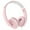 Pink, variant on Seenda Kids Headphones for Girls Boys, Wired Kids Headphones with Microphone for School, Lightweight Foldable Stereo Bass Volume Control Kids Headphones for Cell Phone/Tablet/Laptop/MP3/4, Green