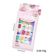 thumbnail image 3 of Press On Nails For Kid Self Adhesive Easter Bunny Press On Nail Colorful Fake Nails for kids Cute Pattern, 3 of 21