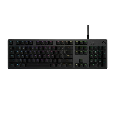 UPC: 0097855141880 | Logitech G Series G512 LIGHTSYNC RGB Mechanical Gaming Keyboard  USB 2.0  Black