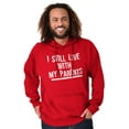 thumbnail image 5 of Still Live With My Parents Single Hoodie Sweatshirt Women Men Brisco Brands S, 5 of 6