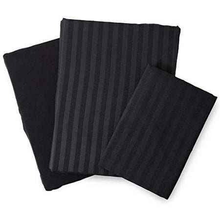 Niceday Duvet cover 4-piece set Hotel type Bed double black 55970310