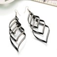 thumbnail image 4 of Opvise Earrings Sequins Skin-friendly Metal Fashion Ear Pendants for Dating, 4 of 8
