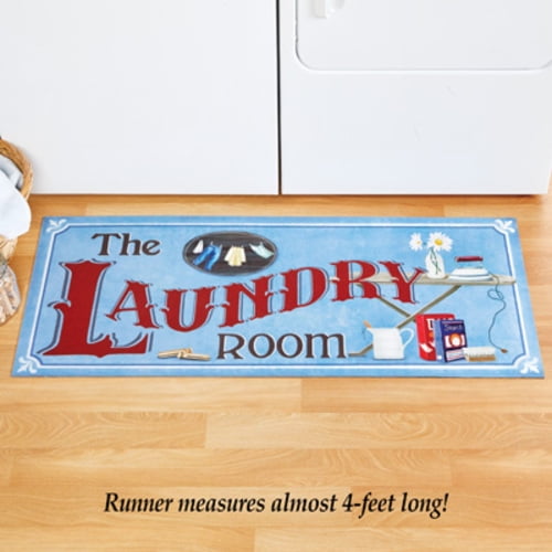 The Laundry Room Decorative Runner Rug
