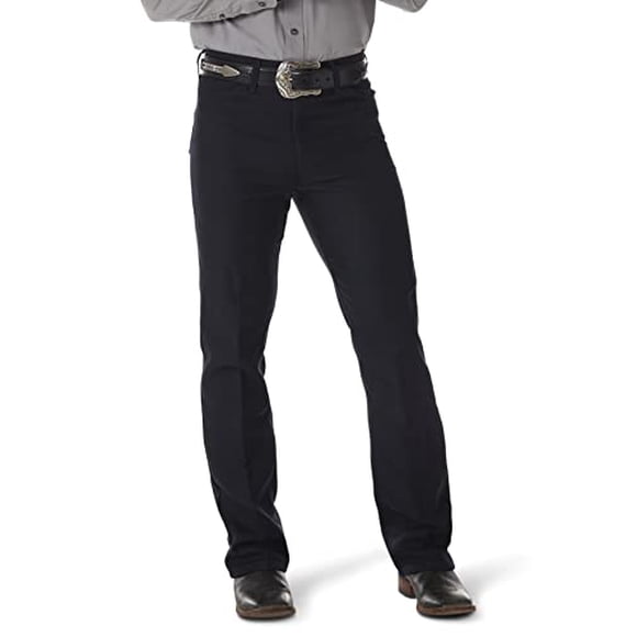 Wrangler mens Wrancher Dress jeans, Navy, 32W x 34L US