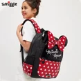 thumbnail image 4 of Bolso escolar genuino australiano Smiggle con diseño de Minnie y lunares negros y rojos, bolsa de papelería para estudiantes, bolsa para el almuerzo, bolso escolar con tirador, billetera, regalo para, 4 of 5