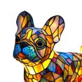 thumbnail image 7 of HzyK 2025 Novelty Corgi Lamp Dachshund Lamp, Vintage Stained Glass French Bulldog Lamp, Animal Series Art Night Light for Home Decor, 7 of 7