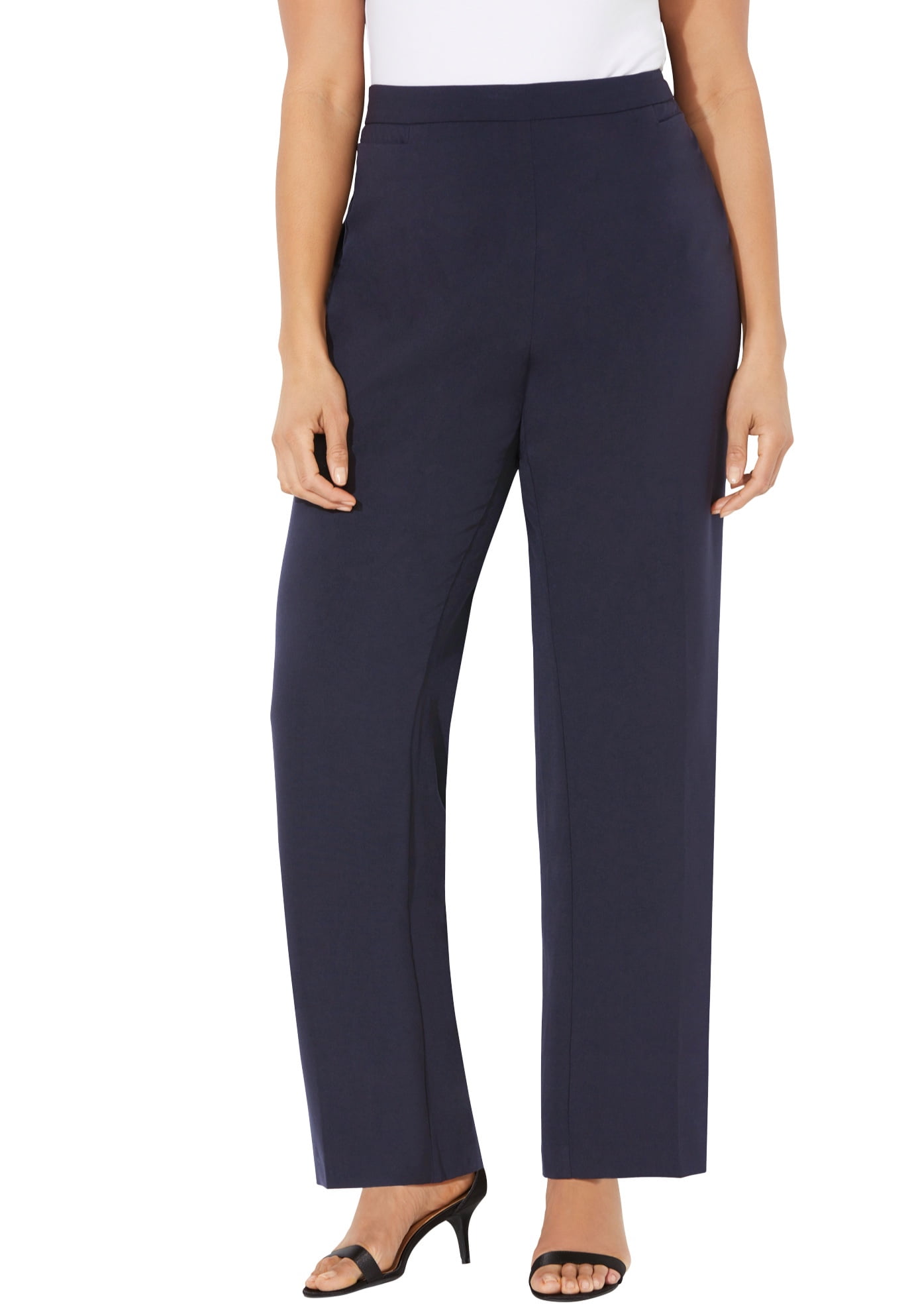 Plus Size Refined Pull-On Pant 