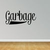 Garbage Kitchen Decor Organization Trash Can Label Decal Vinyl Lettering PC339
