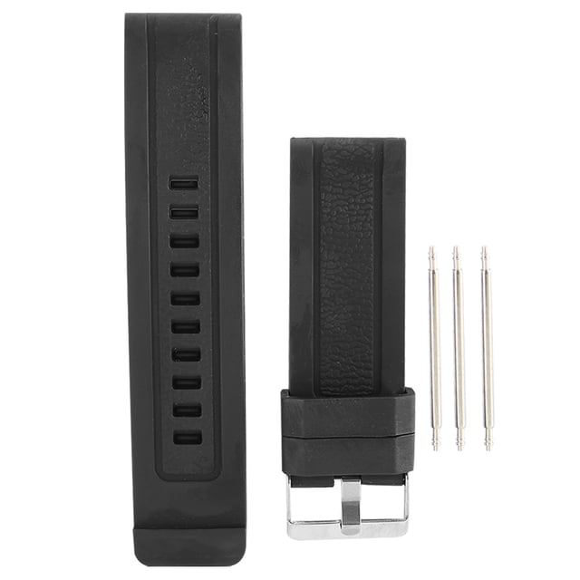 Correa de reloj Jadeshay 24 mm Silicona con hebilla Características mejoradas