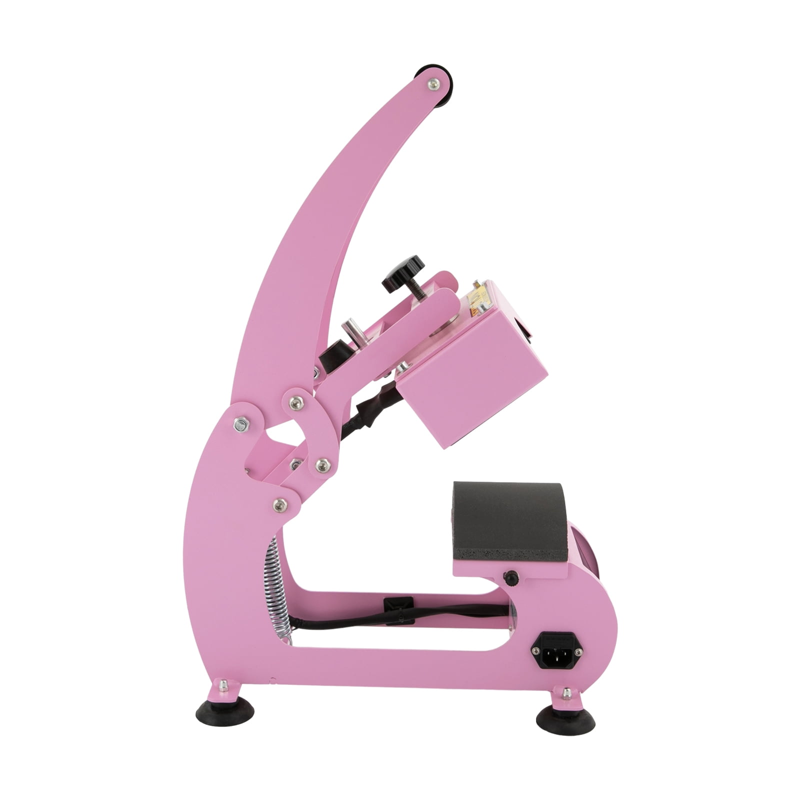 Hat Press Manual Heat Press Machine for Caps LCD Digital Timer Temperature Control 110V