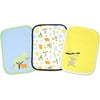George Baby - Cotton Burp Cloths 3-Pack, Safari