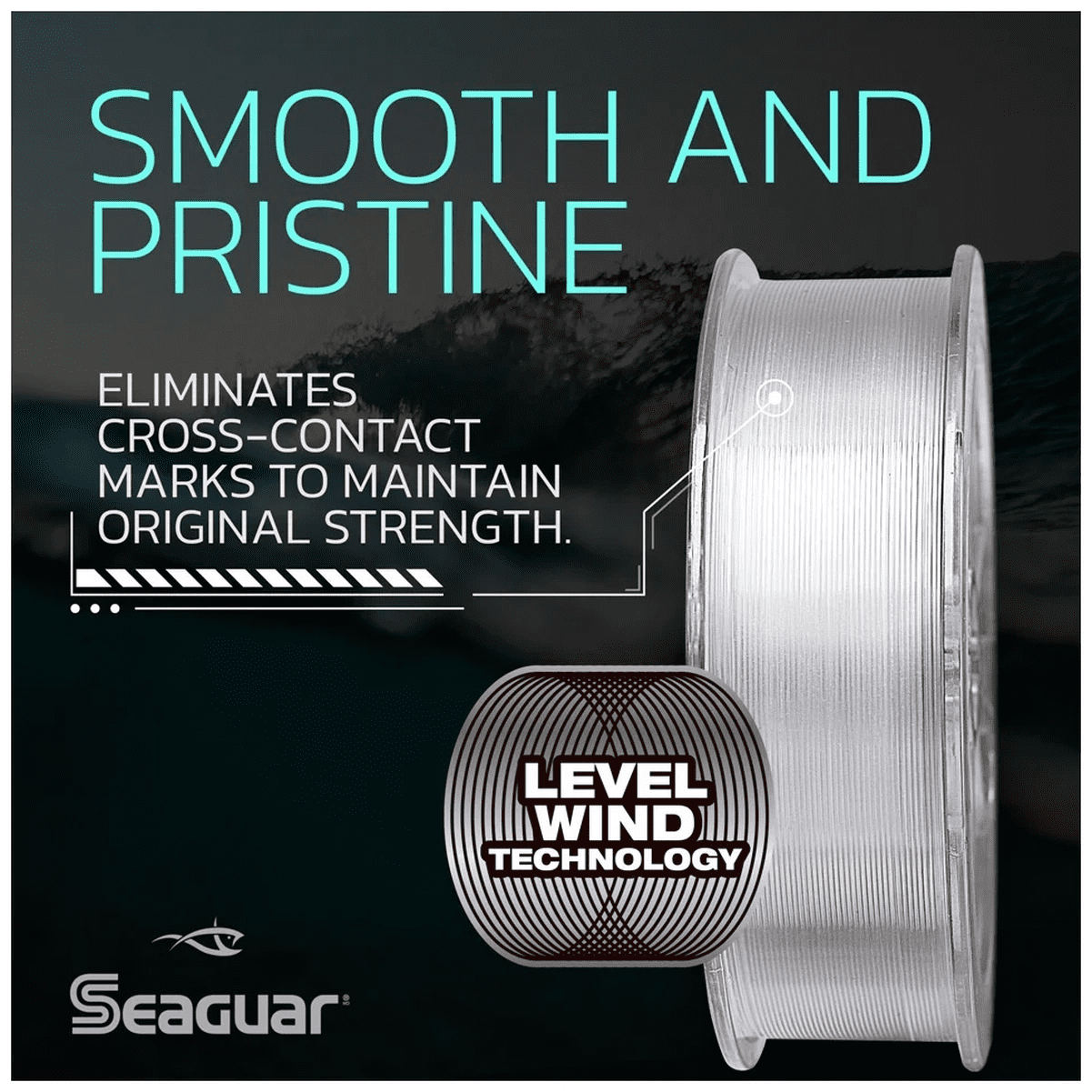 Seaguar Fluoro Premier100% Fluorocarbon Fishing Line(DSF), 170lbs, 50yds Break Strength/Length - 170FPC50