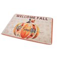 thumbnail image 2 of JunYeShi Clearance Under $5.00 Thanksgiving Doormat Autumn Pumpkins Floor Mat Corridor Kitchen Mat Soft Carpet, 2 of 7