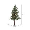 thumbnail image 2 of Vickerman 3' x 21" Natural Alpine Artificial Christmas Tree, Warm White LED Lights., 2 of 3