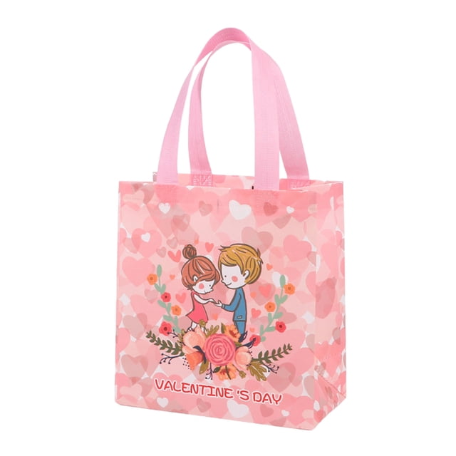 Decoraciones para el día de San Valentín, adornos para el día de San Valentín, regalos para el día de San Valentín, bolso de mano no tejido para el día de la boda, embalaje de regalo Qixi, bolsa de re