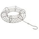 thumbnail image 3 of Macetas colgantes de hierro, jardinera de cesta de metal, soporte para flores, para interiores y 26cm de forma redonda, 3 of 9