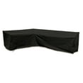 thumbnail image 1 of Funda para sofá seccional de exterior, poliéster 210D, impermeable y a prueba de polvo, protector de muebles de patio, universal para todas las estaciones, resistente al viento (forma de L), 1 of 6