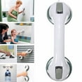thumbnail image 4 of Swiss Support Handle, Shower Handles for Elderly, Handicap Grab Bars, Suction Shower Grab Bar, Grab Bars for Bathroom, WOVTE Bathroom Safety Support Grab Handle Non Slip Tool (Grey), 4 of 9