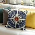 Pillow Covers Two Sides Navy Blue Decorative Throw Pillow Cases for