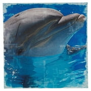 Grinning Dolphin Canvas Art