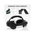 thumbnail image 2 of Head Strap for Meta Quest 3, Comfort Adjustable Elite Strap Replacement Compatible with Oculus Quest 3, Soft Cushion VR Headset Accessories for Meta Quest 3, Enhanced Gaming Immersion, 2 of 6
