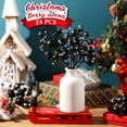 thumbnail image 3 of 4 Pieces Christmas Glitter Berries Stems 10 Inch Christmas Berry Picks Artificial Glittered Berries Ornaments Floral Stems for Xmas Tree,Home Wreath,Party Decoration, 3 of 7