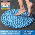 thumbnail image 3 of 55cm Reflexology Foot Massage Mat - Foot Pressure Point Massager, Foot Sole Acupressure Therapy Mat for Pain Relief, As Seen on TV, 3 of 5