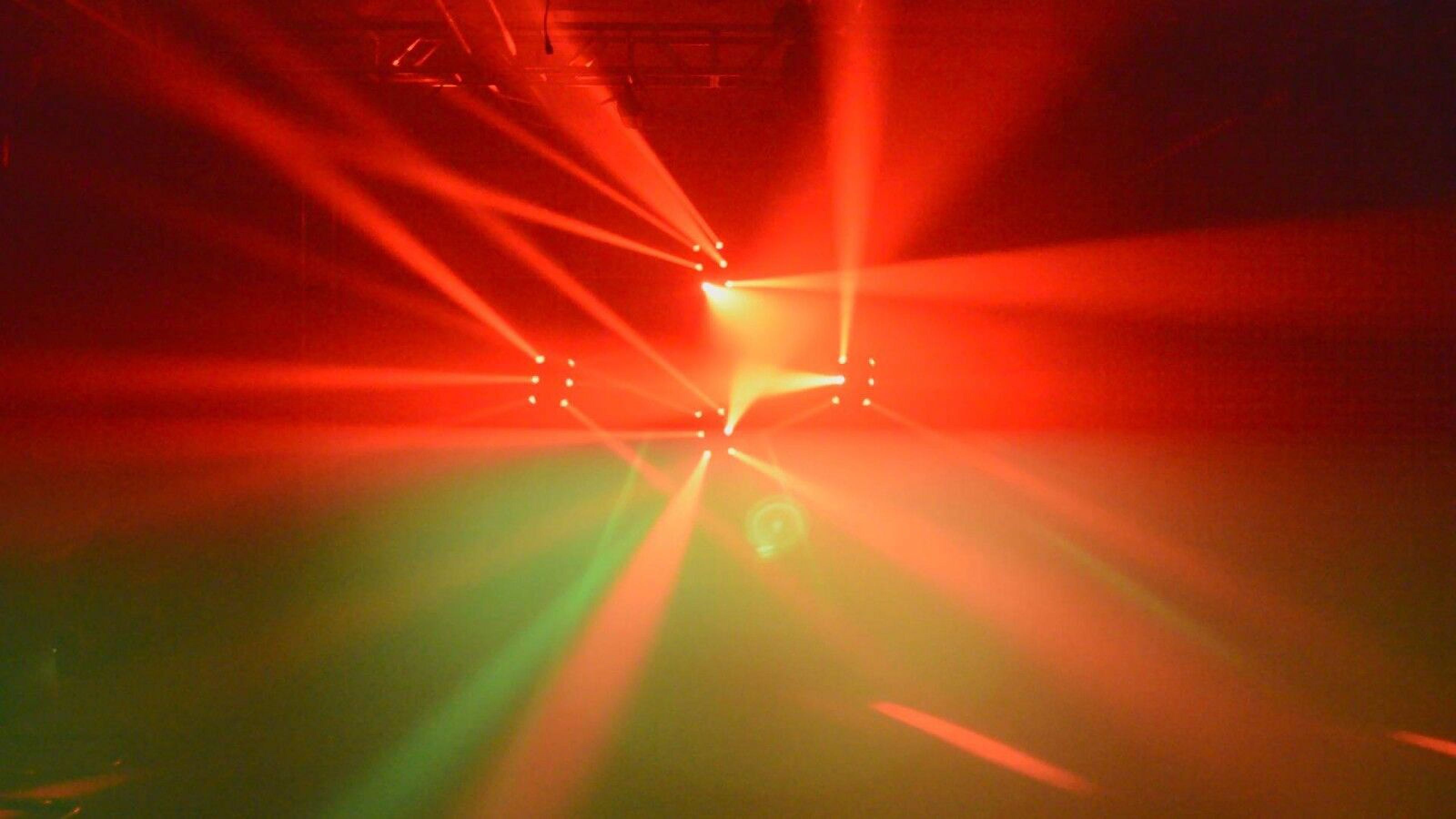 Disco Lighting Cree 6 x10w Beam Moving Head LED Stage Light For DJ Party