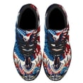thumbnail image 2 of Patriotic Eagle God Bless America Shoes Sneakers Black Size 11, 2 of 7