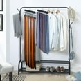 thumbnail image 6 of Belt Hanger for Closet 14 Hooks, Belt Organizer Closet Accessories, Belt Rack Sturdy Wood for Closet Organizers and Storage- Black, Large, 6 of 7