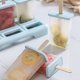 thumbnail image 4 of Molde para helado 9 Molde reutilizable para helado, paletas heladas creativas DIY, libre de BPA, equipado con cepillo de limpieza y embudo plegable de silicona (amarillo), 4 of 6