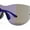 Black - Blue Mirror, variant on Mens Retro Color Mirror Shield Wrap Futuristic Sport Sunglasses Orange - Fuchsia Mirror