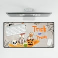 thumbnail image 4 of Trick or Treat Italian Greyhound Funny Mummy Cosplay Pumpkin Candy Basket Desk Mat Full Keyboard Mouse Pad Greyhound Dog Lover Large Mousepad - 12016, 4 of 5