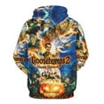 thumbnail image 4 of Goosebumps Hoodie 3D Print Pullover Hooded Long Sleeve Sweatshirts Tops Blouse with Pocket for Mens Womens, 4 of 6