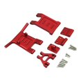 thumbnail image 2 of RC Car Metal Front & Rear Bumper Bull Bar for Wltoys 124016 1240:12 Scale, Red, 2 of 10