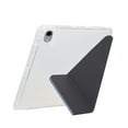 thumbnail image 6 of Case for iPad Mini 6 / iPad Mini 7 8.3 inch Drawing Pattern Y-Fold Standing Case Clear Back with Landscape Portrait Mode Pencil Holder & Auto Sleep, 6 of 9