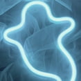 thumbnail image 3 of Yeacher Ghost Design LEDs Neon Light 3*AA Cell & USB Operated Constant Bright Mode Neon, 3 of 8
