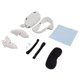 thumbnail image 3 of Funda protectora para gafas VR, cómoda y transpirable, interfaz Facial y reemplazo de espuma para Oculus Quest 2, color gris, 3 of 5