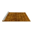 thumbnail image 2 of Ahgly Company Machine Washable Indoor Rectangle Abstract Yellow Modern Area Rugs, 6' x 9', 2 of 4