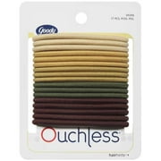 Goody: 09398 Multi Shades Ouchless Hair Elastics, 17 ct