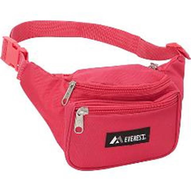 Signature Fanny Pack,One Size,Pink, Three pocket design By everest 
