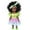 13.78", variant on Cute Black Dolls 13.78 Inch American African Baby Girl Dolls Toys for Kids Aged 2 3 4 5 6 7 8 9 10 Years, Kawaii Soft Reborn Toy Doll, Life Size Birthday